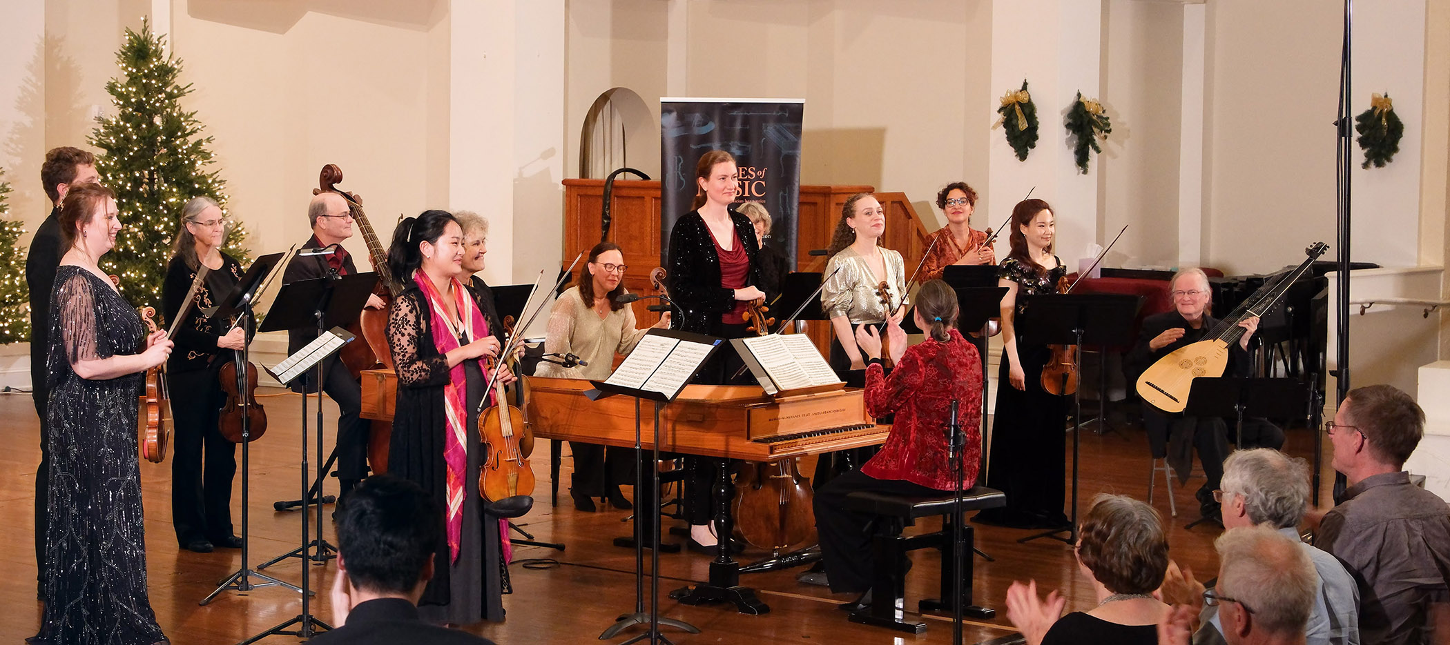 our musicians holding their instruments
